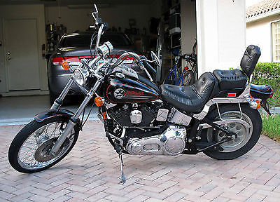 Harley-Davidson : Softail 1992 harley davidson softail custom 100 original only 6 856 miles