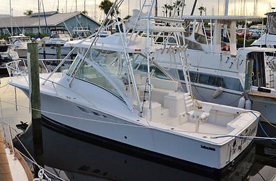 2001 LUHRS 320 Open Tournament Express Sport Fish Boat Cummins Diesel Powered