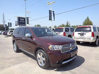 Dodge : Durango Citadel One Owner Clean CarFax Navigation Rear Camera Rear DVD Ent Heated Cooled Seats