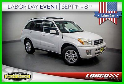 Toyota : RAV4 4dr Automatic 2003 4 dr automatic used 2 l i 4 16 v manual front wheel drive suv moonroof