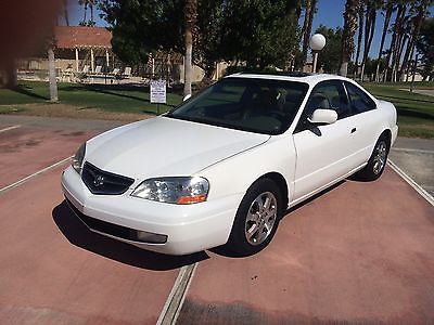Acura : CL Premium Coupe 2-Door 2001 acura cl premium coupe 2 door 3.2 l with touch screen navigation very clean