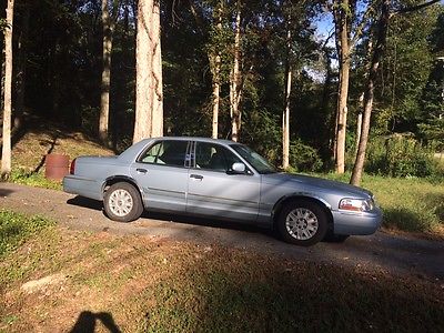 Mercury : Grand Marquis GS Sedan 4-Door Blue GS Model, cloth interior, owned since 13k miles, well maintained
