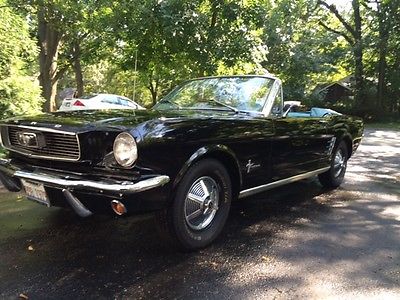 Ford : Mustang 1966 ford mustang convertible