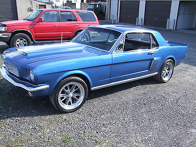 Ford : Mustang 66 mustang resto mod completed 2015 coupe 289 edelbrock performance parts