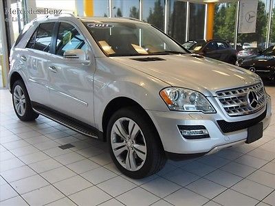 Mercedes-Benz : M-Class ML350 2011 mercedes benz ml 350 v 6 suv silver offroad towing luxury performance