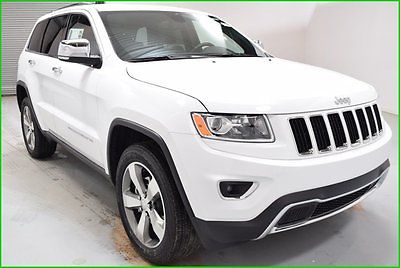 Jeep : Grand Cherokee Limited 3.6L V6 Gas 4WD SUV - Navigation NAV Sunroof Leather Back-up Camera 4X4 NEW 2015 Jeep Grand Cherokee Limited SUV