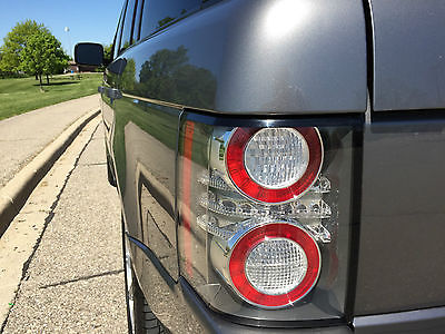 Land Rover : Range Rover Full Size Supercharged 2010 land rover range rover supercharged black piano trim ivory leather clean