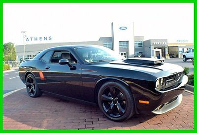 Dodge : Challenger R/T 5.7L V8 16V Automatic RWD Coupe Premium CLEAN CARFAX*ONE OWNER*HEMI POWERED*R/T PREMIUM*LEATHER*BLACK 