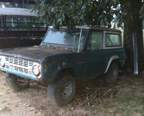 Ford : Bronco 1966 ford bronco project truck