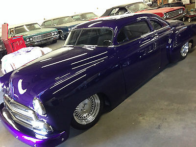 Chevrolet : Other custom 1952 chevy chopped top custom coupe beautiful sled air bagged street rod