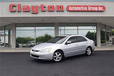 Honda : Accord EX Automatic w/Leather/XM 2004 honda accord 4 dr ex l leather automatic sunroof htd sts only 46 k miles