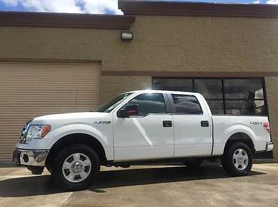 Ford : F-150 Ford F-150 XLT 4x4 2012 ford f 150 xlt crew cab pickup 4 door 5.0 l 1 owner side air bags sync
