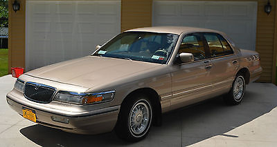 Mercury : Grand Marquis LS Sedan 4-Door 1997 mercury grand marquis low miles southern car