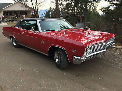 Chevrolet : Caprice caprice 1966 chevrolet caprice 396 v 8 a c all electric fully restored w auto