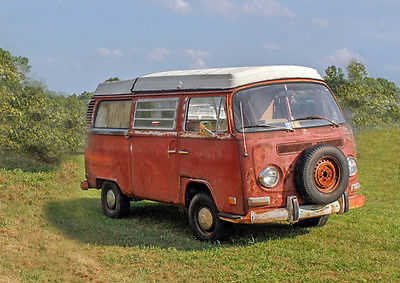 Volkswagen : Bus/Vanagon 1972 volkswagen westfalia camper patina bus