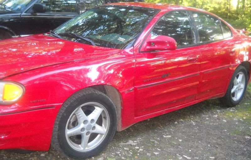 1999 PONTIAC GRAND AM GT  RED