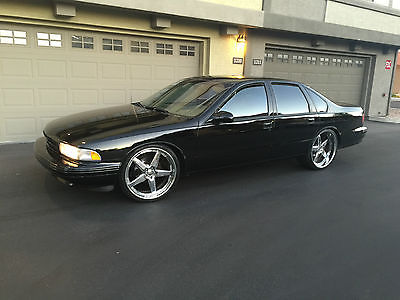 Chevrolet : Impala SS Sedan 4-Door 1996 chevrolet impala show car over 40 000 spent on extras 40 000 miles