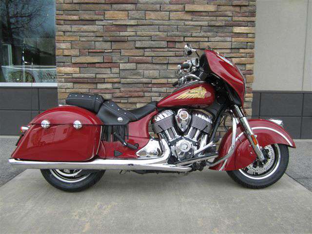 2016 Indian Chieftain Star Silver / Thunder Black