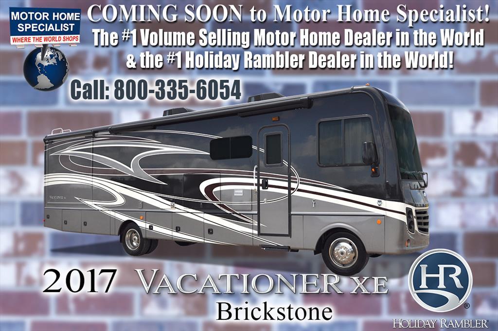 2017 Holiday Rambler Vacationer XE 34S Bath & 1/2 Class A RV