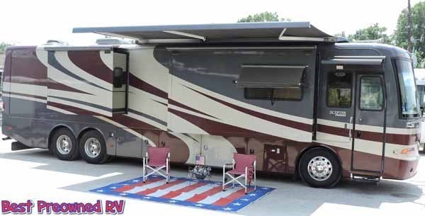 2006 Holiday Rambler SCEPTER 42 DSQ KING BED TAG AXLE