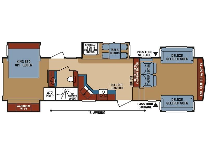 2017 Kz Rv Durango G380FLF