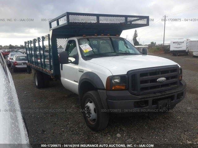 2007 Ford F550 Sd  Stake Bed