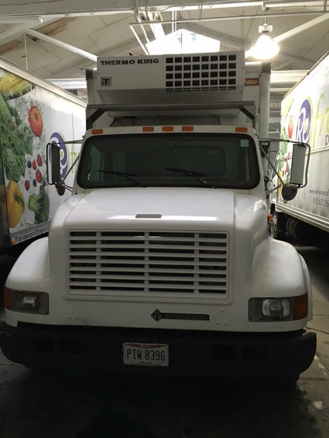 2000 International 4700  Refrigerated Truck