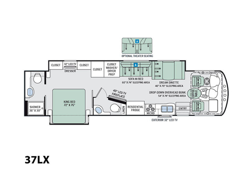 2017 Thor Motor Coach CHALLENGER 37LX