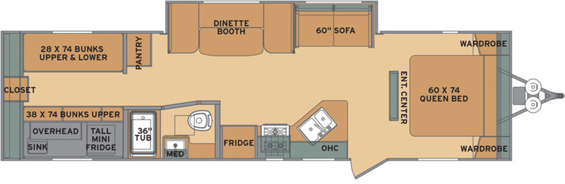 2016 Shasta Oasis 310K