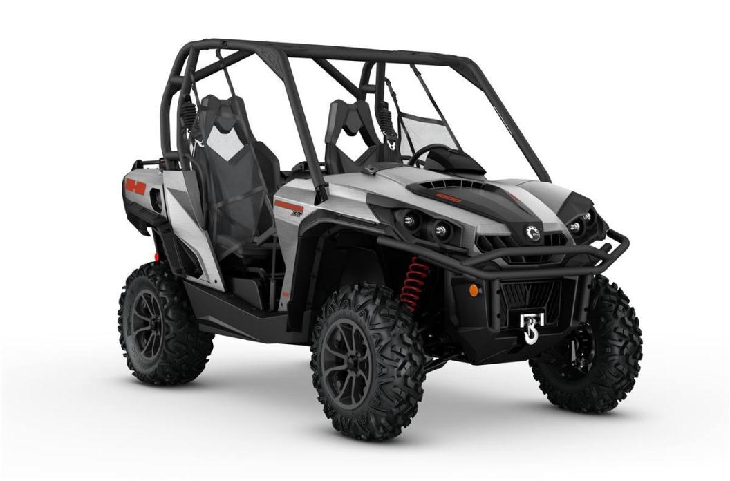 2017 Can-Am COMMANDER 1000 XT BRUSHED ALUMINUM