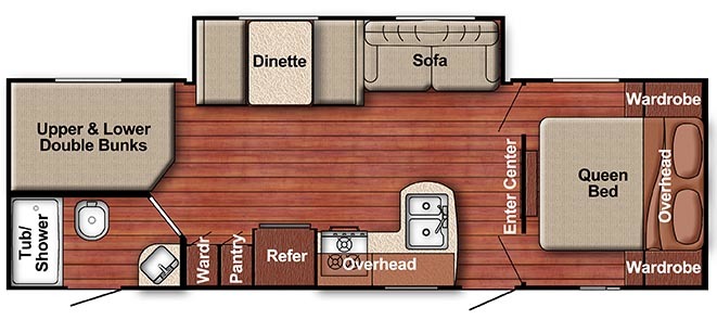 2017 Gulf Stream Ameri-Lite268BH