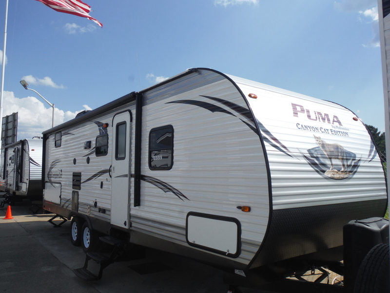 2016 Palomino Canyon Cat Travel Trailers 27RBSC