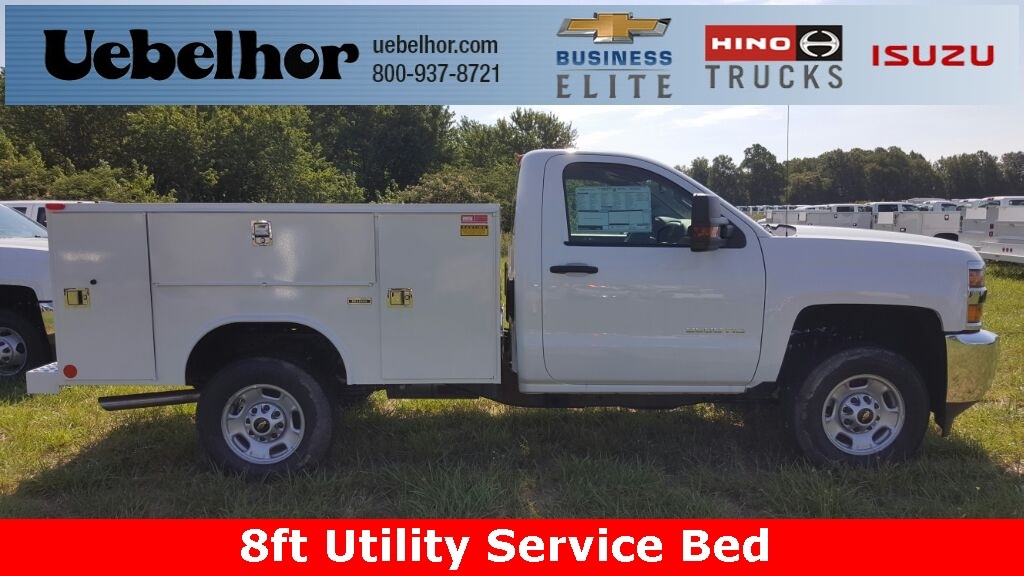 2016 Chevrolet Silverado 2500hd 8ft Utility Service Bed  Pickup Truck