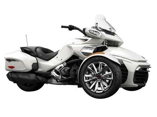2016 Can-Am Spyder F3 Limited Pearl White