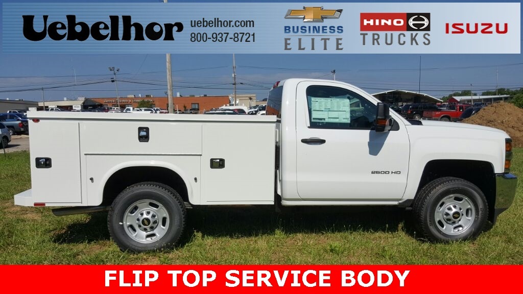 2016 Chevrolet Silverado 2500hd Flip Top Utility Servic  Pickup Truck