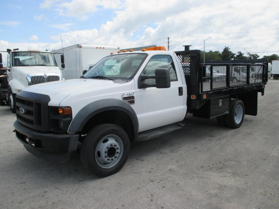 2008 Ford F450 Xl Sd  Flatbed Truck