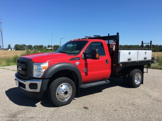 2011 Ford F-550 Super Duty 4x4  Flatbed Truck