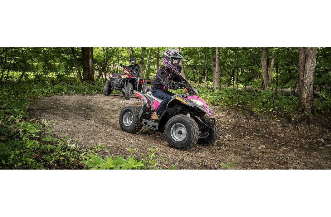 2017 Polaris Outlaw 110 EFI Pink Power