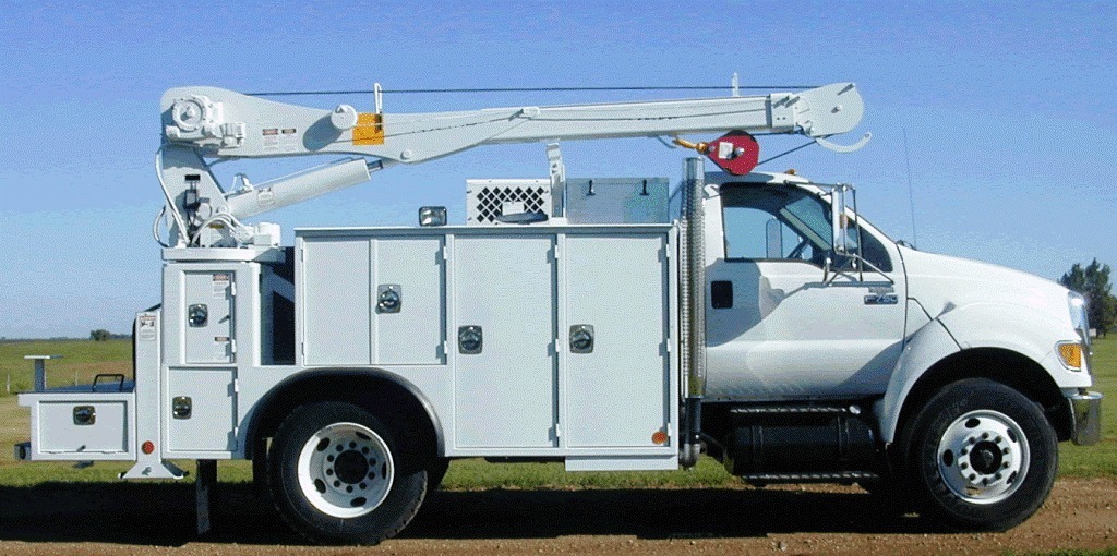 2015 Ford F750  Crane Truck