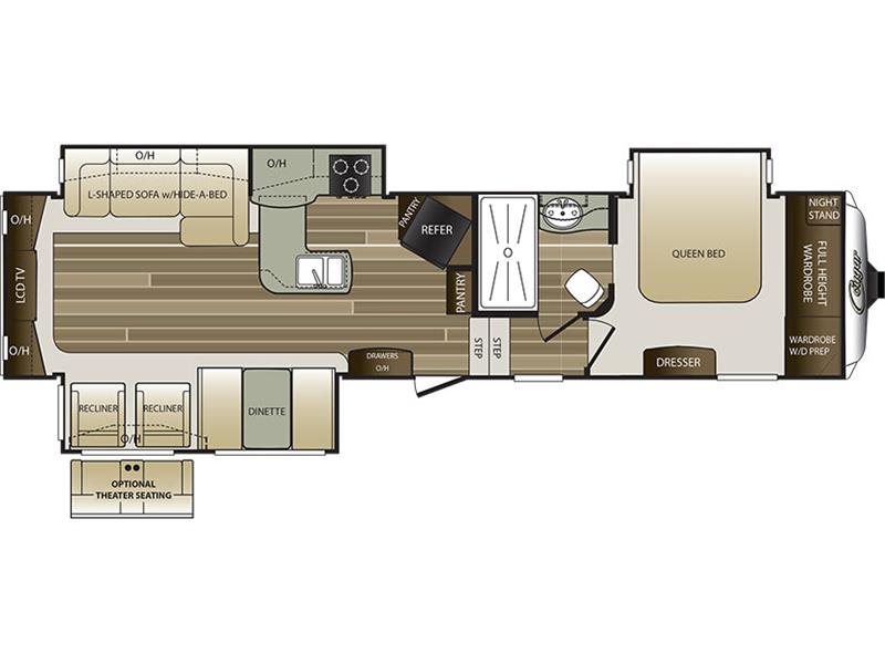 2017 Keystone Cougar RV 327RES