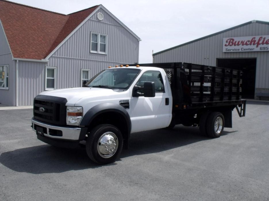 2009 Ford F550 Sd  Flatbed Truck