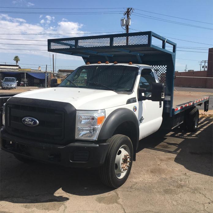 2011 Ford F550 Sd  Flatbed Truck