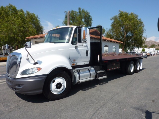 2011 International Prostar  Flatbed Truck