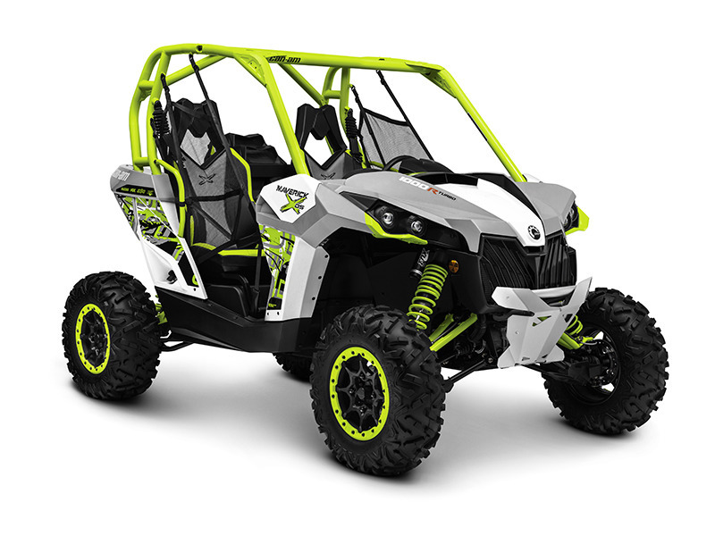 2015 Can-Am Maverick X ds 1000R Turbo White, Light G