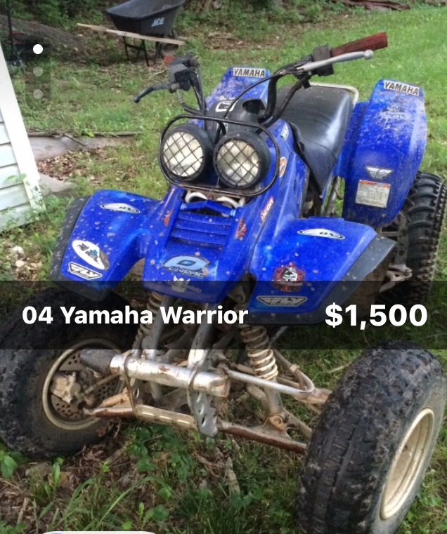 2004 Yamaha Warrior 350