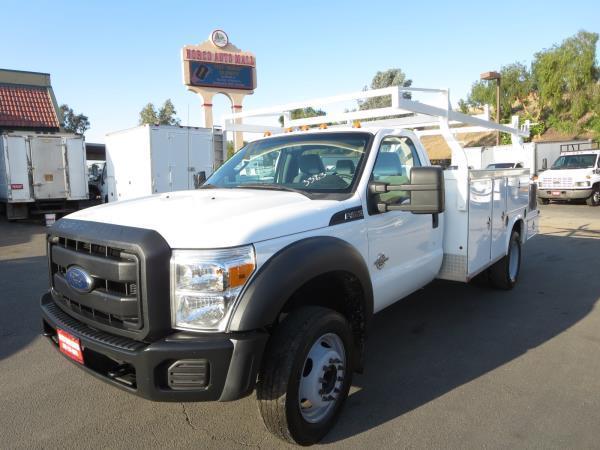 2013 Ford F450 Dsl  Contractor Body Only