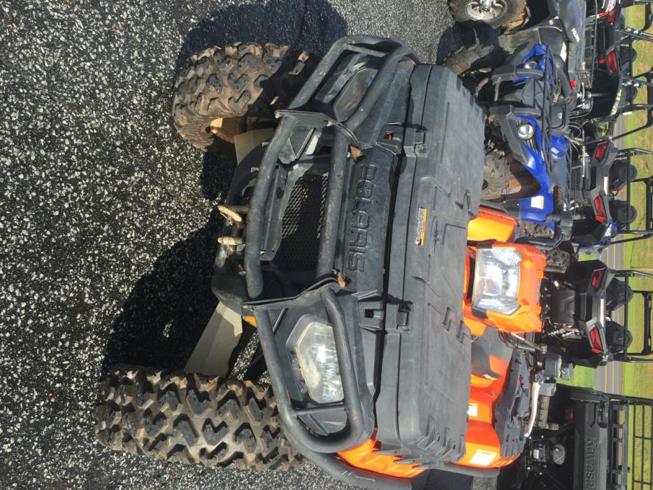 2012 Polaris Sportsman 550 EPS - Orange Madness