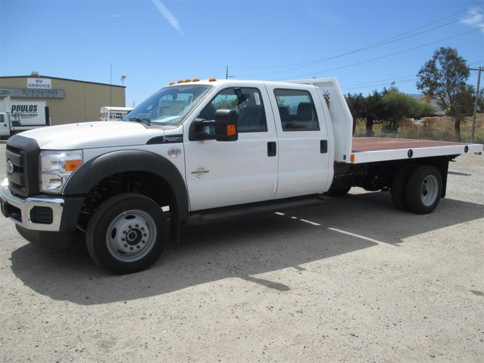 2016 Ford F550  Flatbed Truck