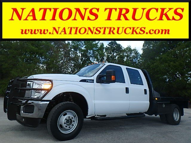 2014 Ford F350  Flatbed Truck