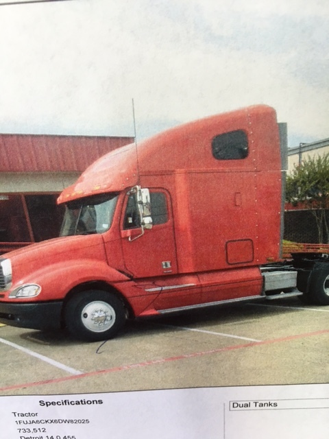 2006 Freightliner Columbia Cl12064st  Conventional - Sleeper Truck